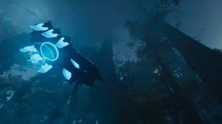 A ship can be seen dropping off the Doom Slayer in DOOM: The Dark Ages' Abyssal Forest