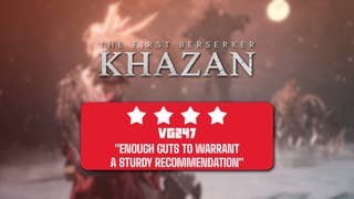 4 star review header for The First Berserker Khazan with the comment: "Enough guts to warrant a sturdy recommendation"