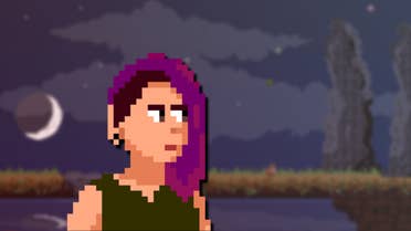 Ren can be seen in Quantum Witch at night